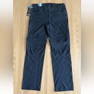 Kuhl Kliffside Convertible Pants Womens 10 Reg Gray DURALUX Softshell Outdoors
